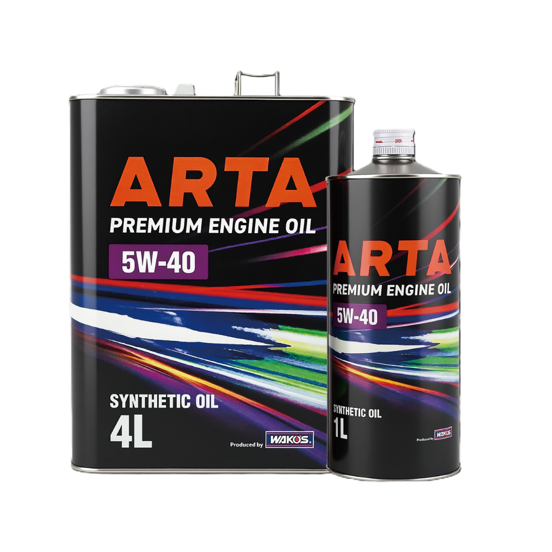 ARTA PREMIUM ENGINE OIL 5W-40 4L&1L